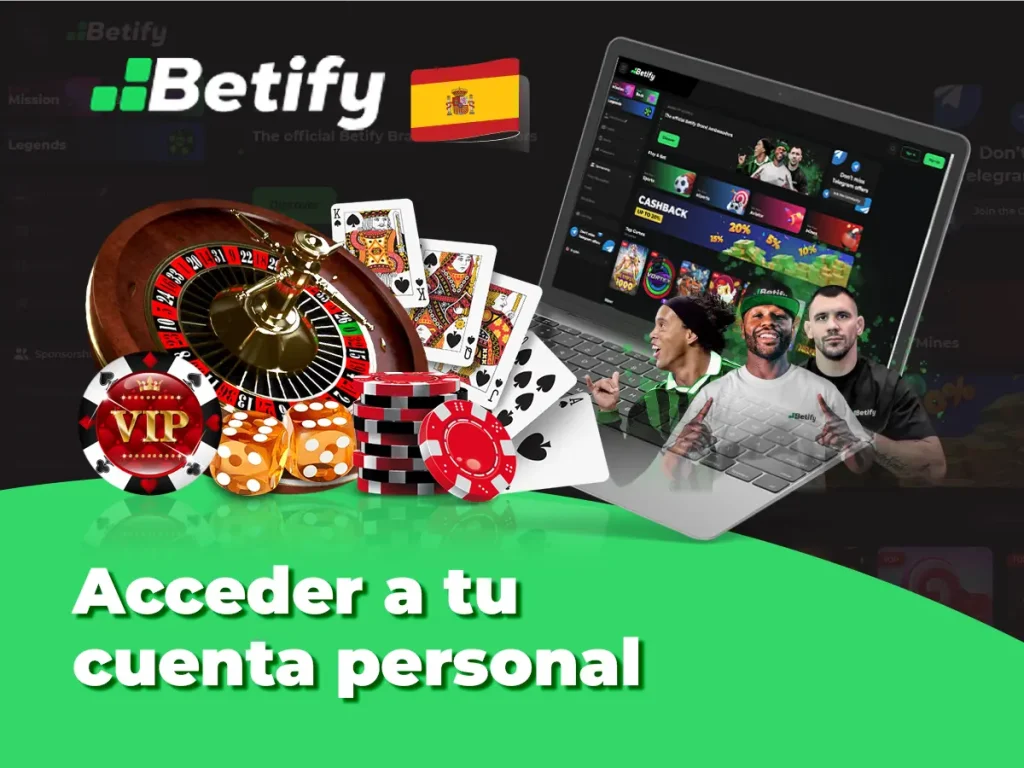 Acceder a tu cuenta personal
