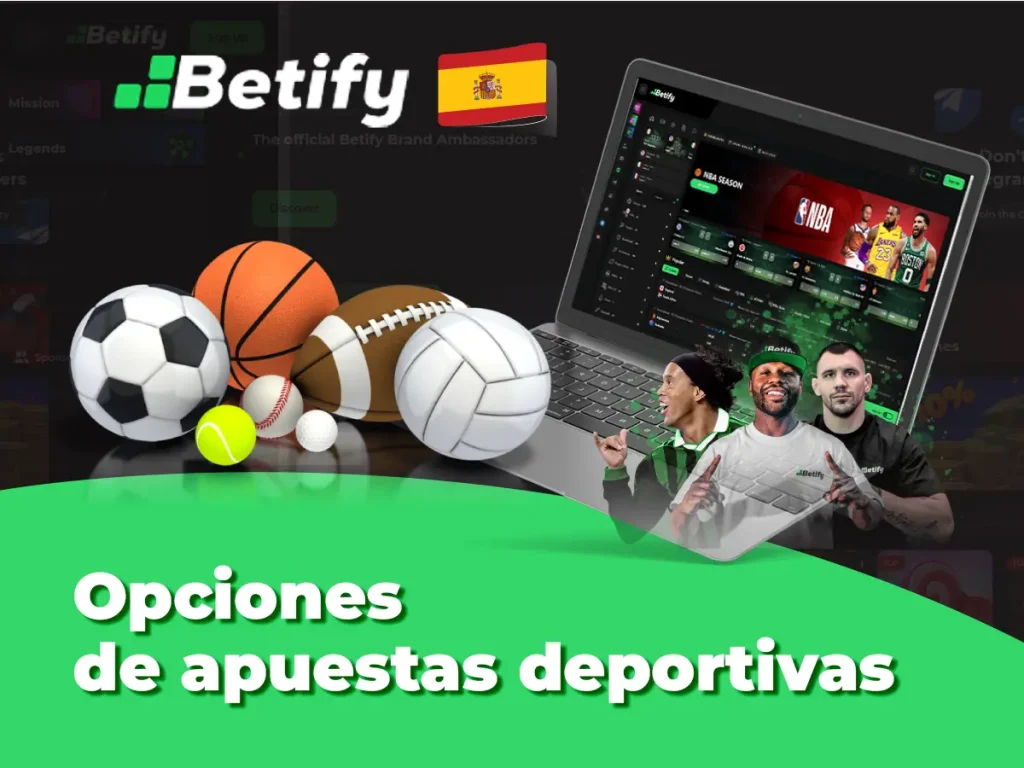 Opciones de apuestas deportivas