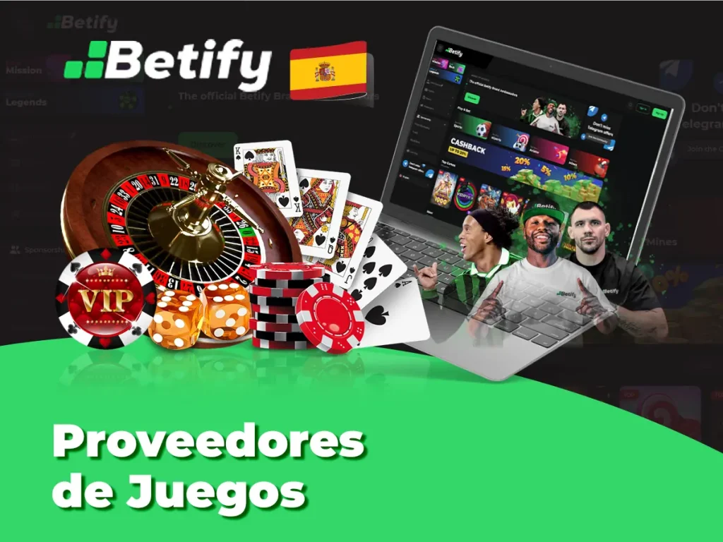 Proveedores de Juegos